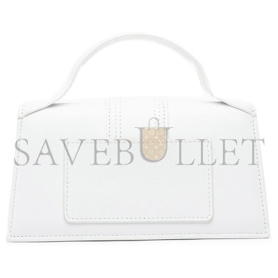 JACQUEMUS WHITE  LE BAMBINO SATCHEL 213BA006 (17.5*9cm)
